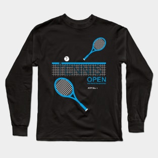 Big Tennis (color) Long Sleeve T-Shirt